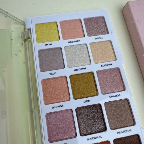 Menge (3) Lidschatten Palette + Highlighter Revolution Pico Wet n Wild Pink Rot - Bild 4 von 17