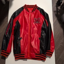 Steve & Barry’s Miami Ohio University Redhawks Bomber Jacket Men's Medium