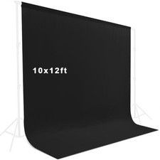 10X12ft Green Screen Backdrop Photography Chromakey Polyester For Streaming