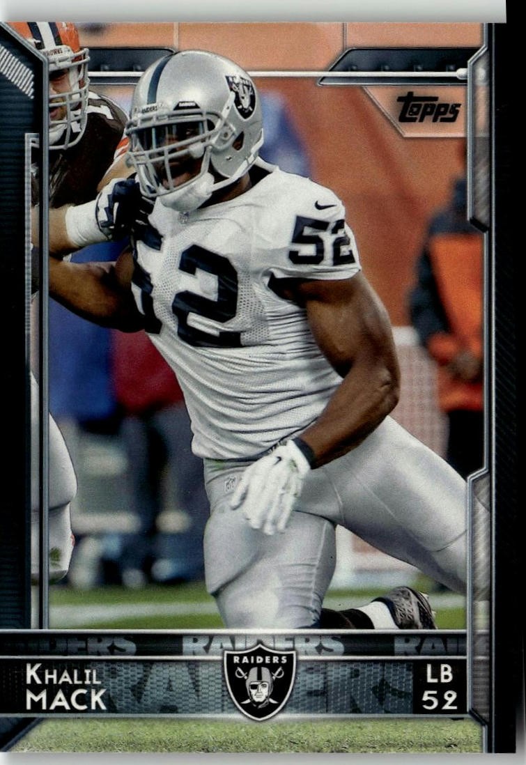 Khalil Mack 2015 Topps Football Oakland Raiders
