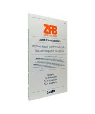 Operations Research in der Betriebswirtschaft 3/2009: Neue Anwendungsgebiete und