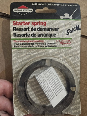 #ad Briggs And Stratton Recoil Spring 5010 $14.96