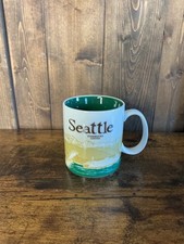 Starbucks Seattle Mug Green Interior
