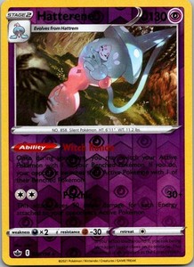Hatterene 073/198 Chilling Reign Reverse Holo