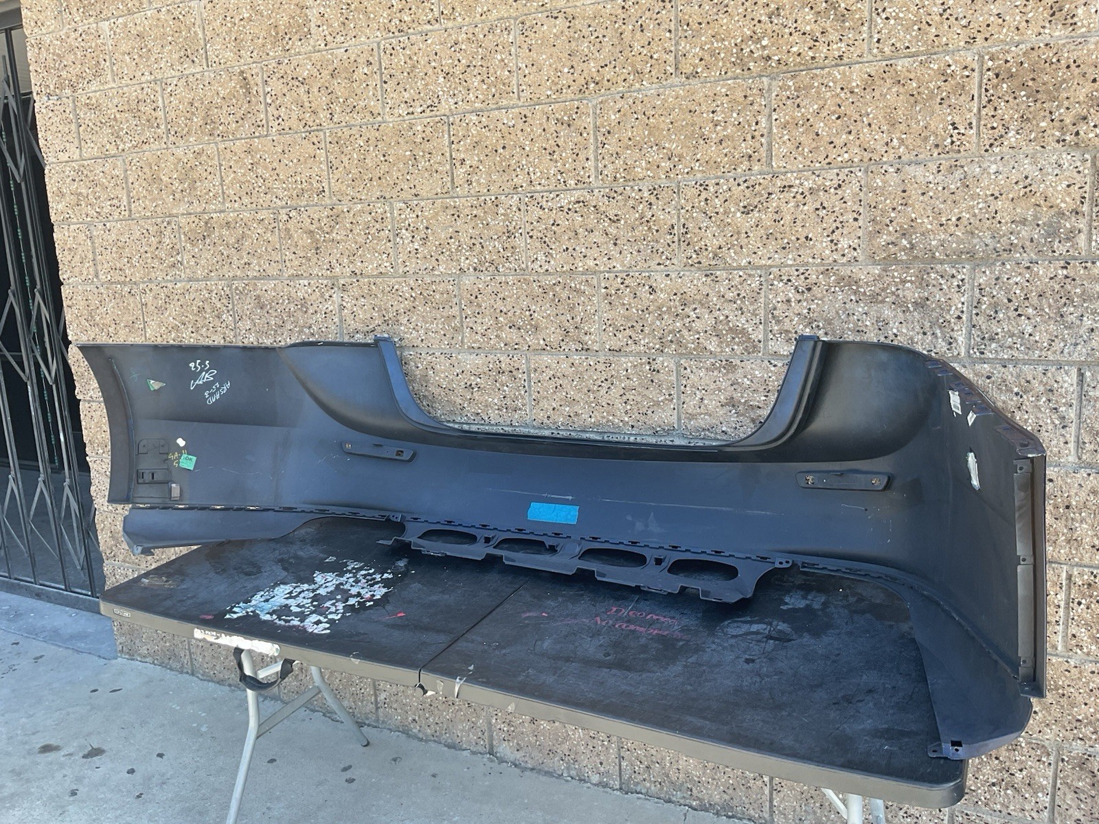2014 2015 2016 2017 MASERATI GHIBLI REAR BUMPER USED OEM