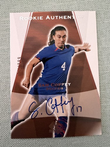 2025 Upper Deck Goodwin Champions Sam Coffey SP Authentic Rookie Auto 299