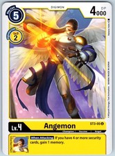Angemon Uncommon Starter Deck 03: Heaven's Yellow  ST3-05 U NM