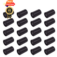 Golden Pearl 35mm Caliber Plastic Film Canisters -20pcs  Black   Black