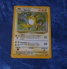 Pokemon Raichu 14/102 Base Set Holo WOTC card CGC