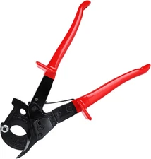 Professional Heavy Duty Ratchet Cable Cutters for 240mm² Electrical Wire