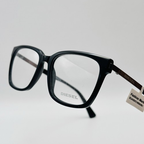 Diesel Eyeglasses Men Women Oval Black Mod. DL 5420 001 Logo New - Picture 7 of 11
