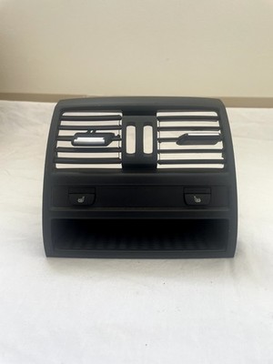 11-16 BMW F10 520i 535i 550i Rear Center Air Vent Trim Heated Seat Switch OEM