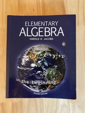 Elementary Algebra 2024, by Harold R. Jacobs ...