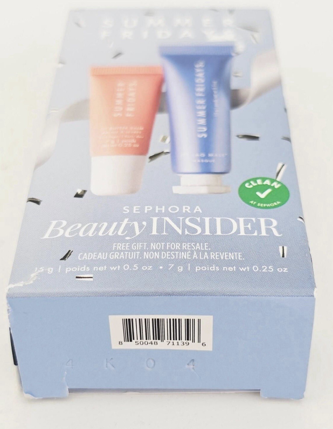 Summer Fridays Jet Lag Mask and Pink SugarLip Butter Balm Set New In Box