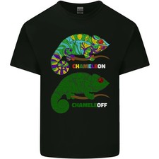 Camiseta Chameleoff Divertida Para Niños