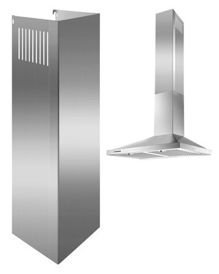 SNDOAS Range Hood Chimney Extension Stainless Steel 31.5x8x6.7