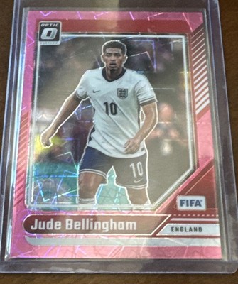 2024-25 Panini Donruss Fifa Optic Jude Bellingham #61 Pink Velocity Prizm 55/99