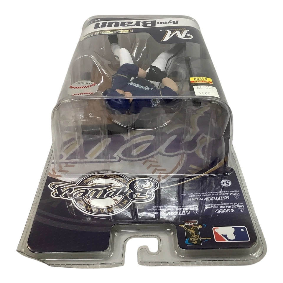 2011 #8 Ryan Braun Milwaukee Brewers McFarlane Elite Estatuilla y Base Nuevo Foto 3 de 4