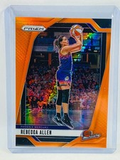 2024 Panini WNBA Prizm Rebecca Allen Orange #61/99