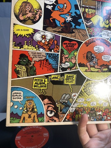 NM- R. Crumb Big Brother Holding Co. Janis Joplin Cheap Thrills 1968 1st Press - Picture 22 of 24