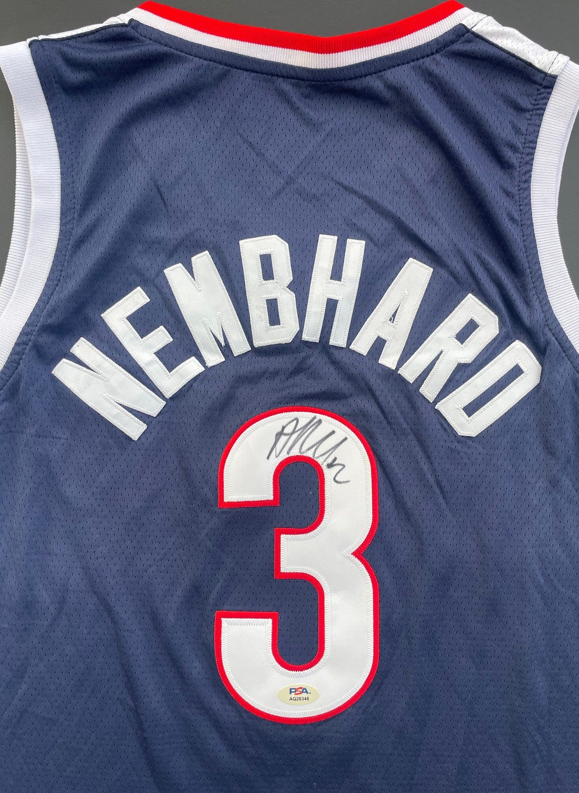 Andrew Nembhard Autographed Signed Gonzaga Bulldogs Jersey Pacers Psa/Dna Coa 