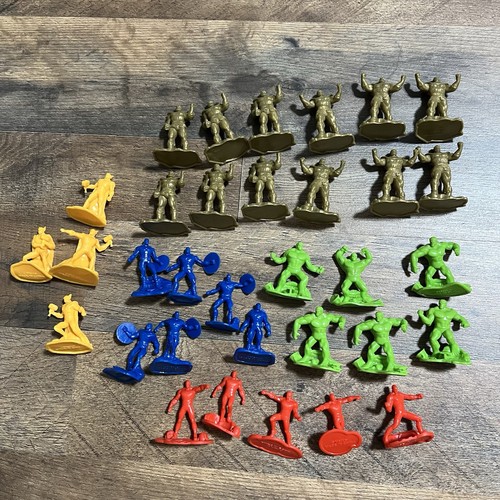 Zestaw 33 Marvel Figurka akcji Topper na ciasto Gainmax 2" Hulk Captain America Thor - Zdjęcie 1 z 7