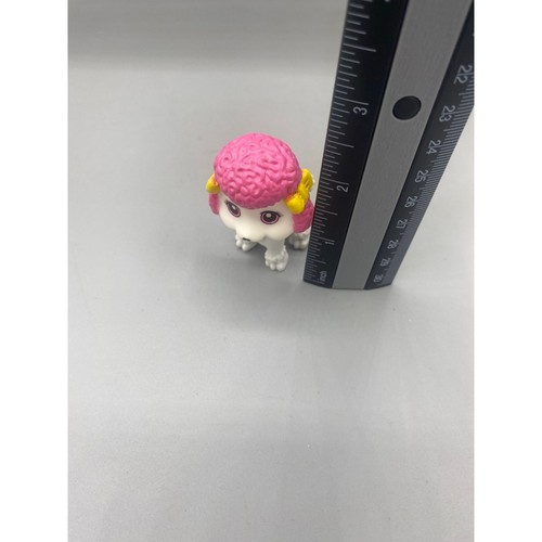 Barbie Haustier Hund Figur Pudel Welpe rosa creme gelb Schleifen - Bild 2 von 7