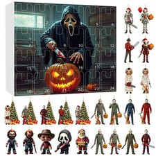 Horror Movie Countdown Advent Calendar Mystery Character Christmas Blind Box