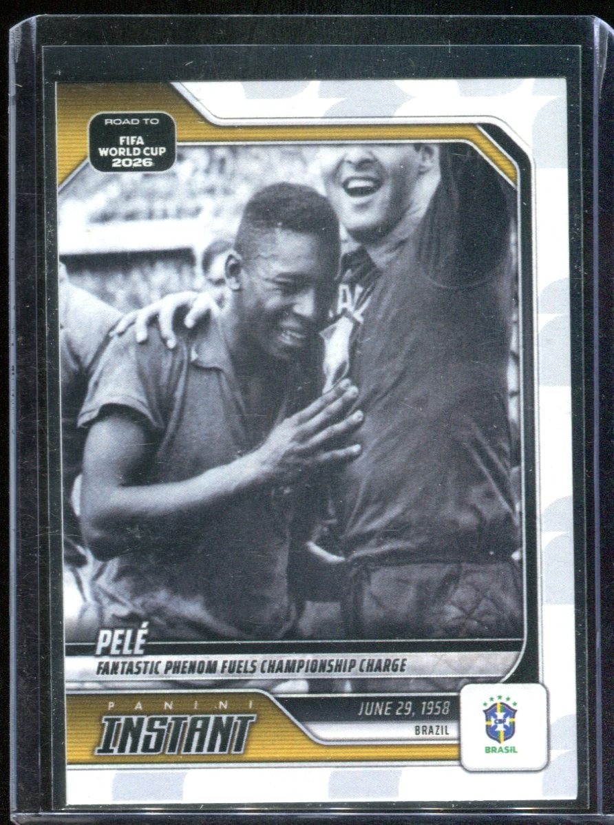 2026 Panini Instant Road to World Cup #1 Pele /1483 card