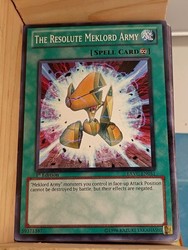 The Resolute Meklord Army EXVC-EN051 Extreme Victory 1st Edition Common