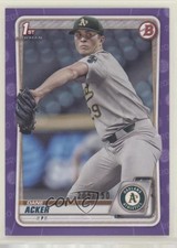2020 Bowman Draft Purple Border 205/250 Dane Acker #BD-8 9hx