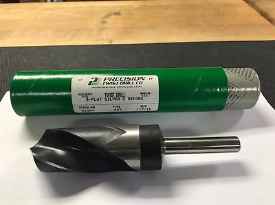 NATIONAL TWIST DRILL 15//16/" DRILL BIT SILVER/&DEMING FLATTED SHANK 1//2 USA MADE