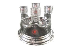 ACE GLASS 5-Neck Reactor Head Duran Style Flange 100mm ID #15 CN 6433-35