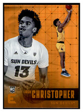 2021 Chronicles Draft Picks Essentials Josh Christopher RC #118 Orange Parallel