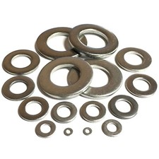 M3 M4 M5 M6 M8 M10 M12 M16 M20 MARINE GRADE A4 Stainless FORM A Flat Washers 316