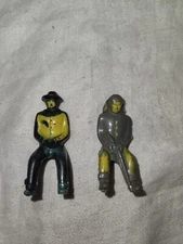 Vintage REL 1950s Hard Plastic Stagecoach Wagon Drivers Shotgun Swirl 