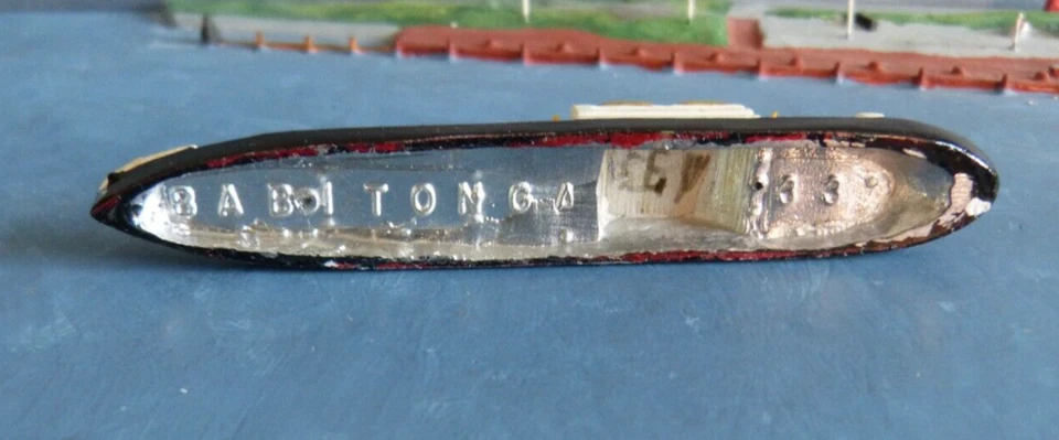 Luna Metall Modell 1:1250 - 33 : Frachtschiff Babitonga - Reederei Hamburg Süd - Bild 4 von 4