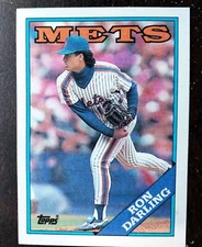 1988 Topps  #685   Ron Darling     Pitcher    New York Mets  FREE shipping