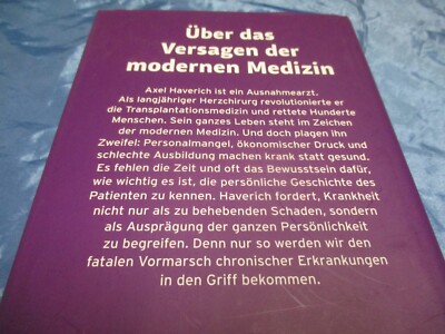 Prof. Dr. A. Haverich , Der menschliche Faktor , Über das Versagen der Medizin )