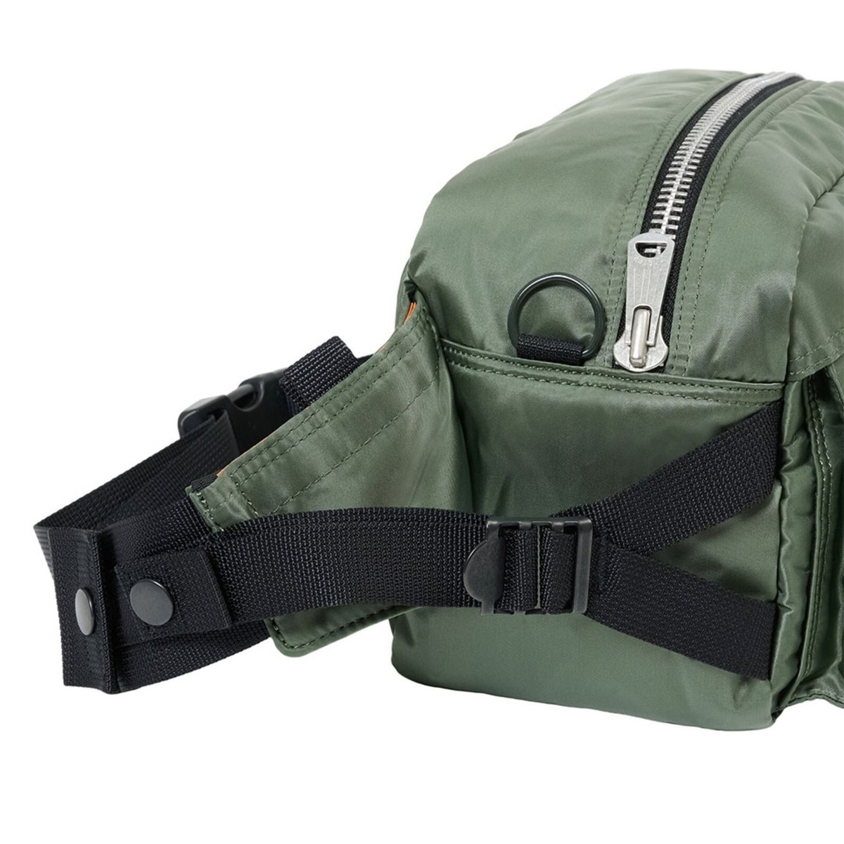 YOSHIDA COMPANY PORTER EXCHANGE PX TANKER WAIST BAG Sage Green