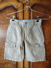 Boys sz 7 Levi Kacki Cargo Shorts, Fits 6 to 7 years Knee Length, 100 Cotton