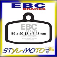 FA612TT BeläGe Sinter Vorderseite Links EBC KTM E 0 SX Freeride E SX 2014-2015