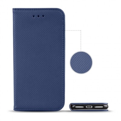 FÜR XIAOMI REDMI NOTE 10 PRO - SMART MAGNET Hülle Case Cover Tasche Etui Blau