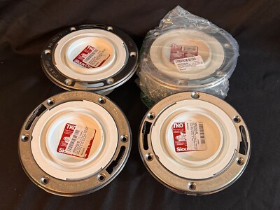 Lot of 4 -- Sioux Chief Closet Flange TKO PVC Hub 3'' /4inch 884-PTM Genuine OEM