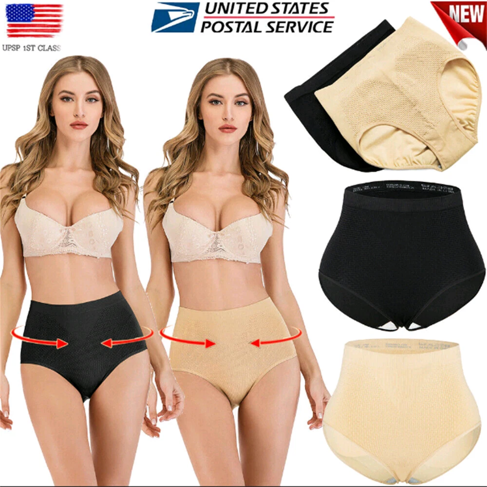 Powerful Body Shaper Underwear Slimming High Waist Abdomen Control Shapewear  New