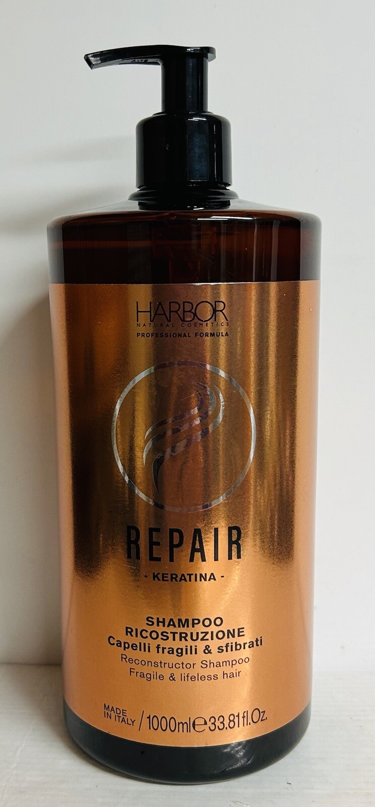 Harbor Keratin Repair Shampoo for Fragile & Lifeless Hair 33.8 fl oz