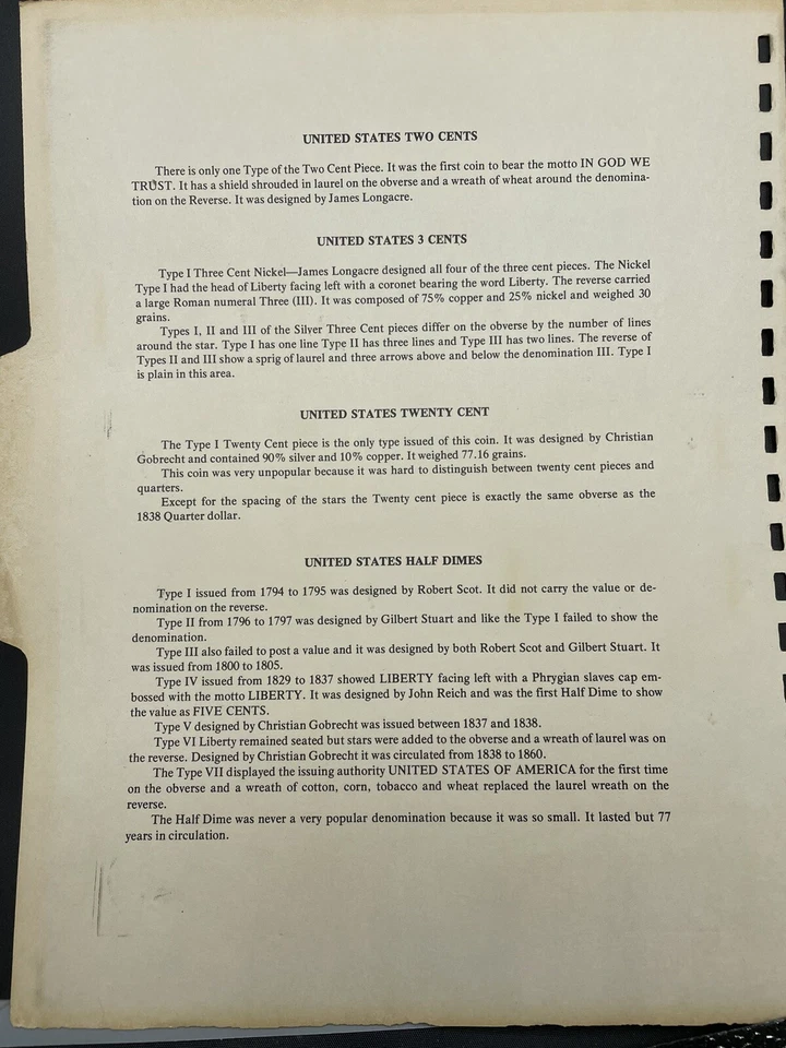 1859, USA Three Cent Silver Numistamp LOW #413, ALL MY LISTS,  1979 Mort Reed - Image 3 of 3