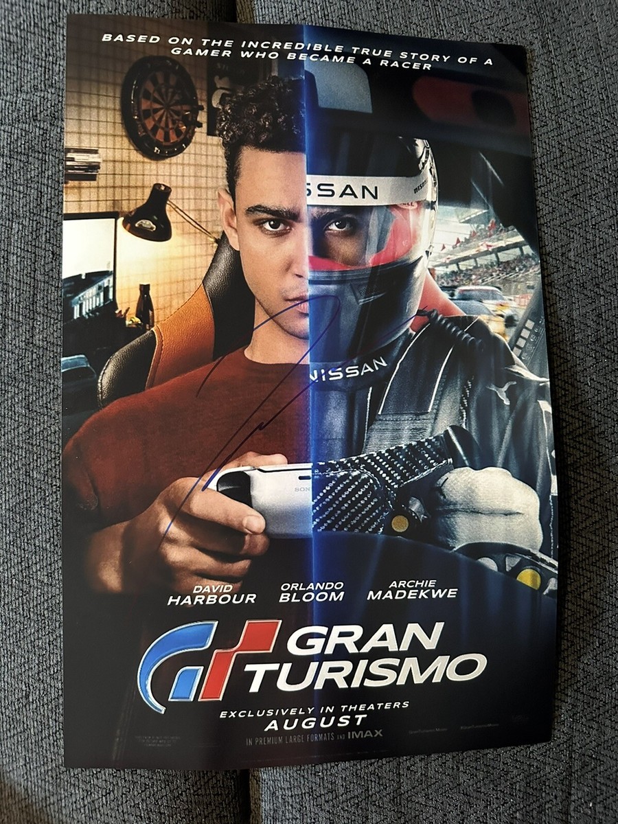 Jann Mardenborough Signed 11 X 17 Poster “Gran Turismo ” Movie