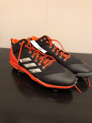 Carbon Mid Baseball Shoe, Core Black 