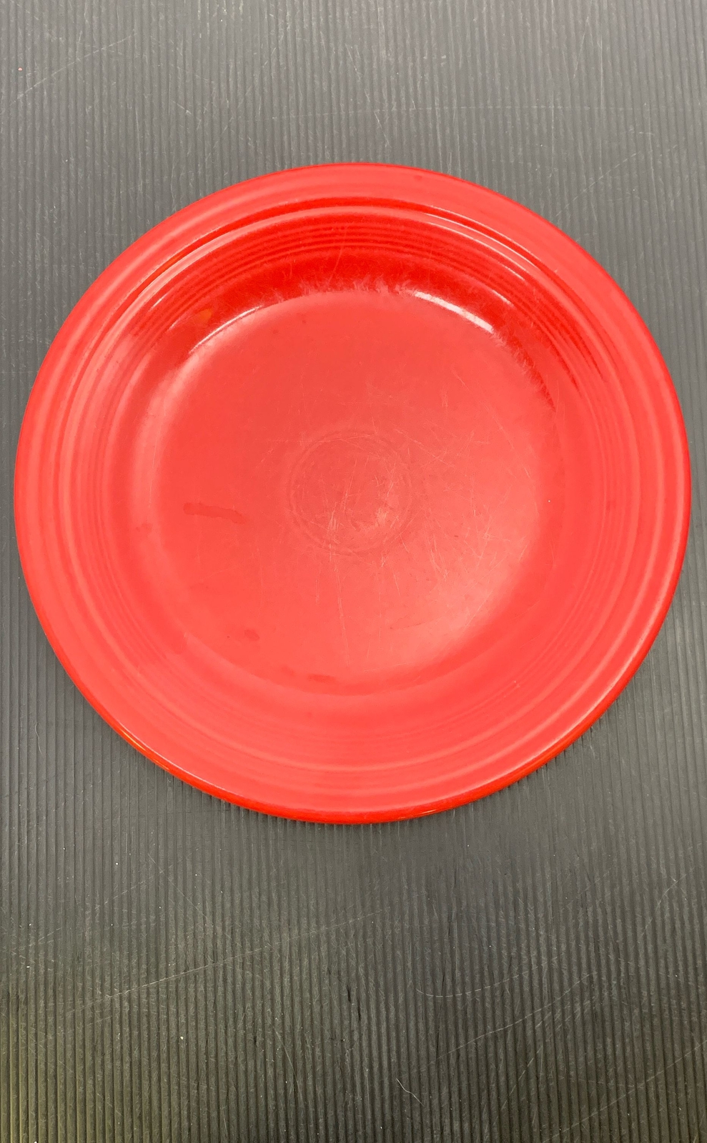 Set Of 9 Fiesta Fiestaware Dinner Plates Lead Free Round Shape Red 10 1/2 In eBay